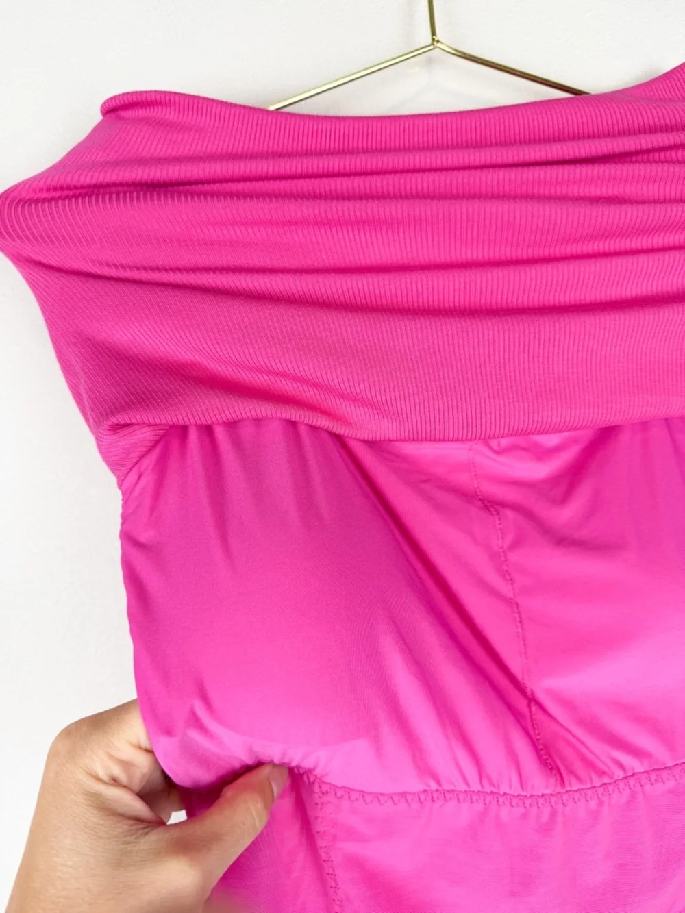 NWT Popilush Shapewear Dress Modal Mini Dress Pink Size Medium